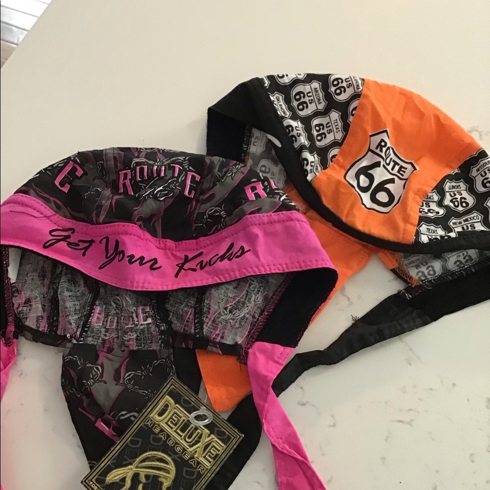 Route 66 head rags x2.